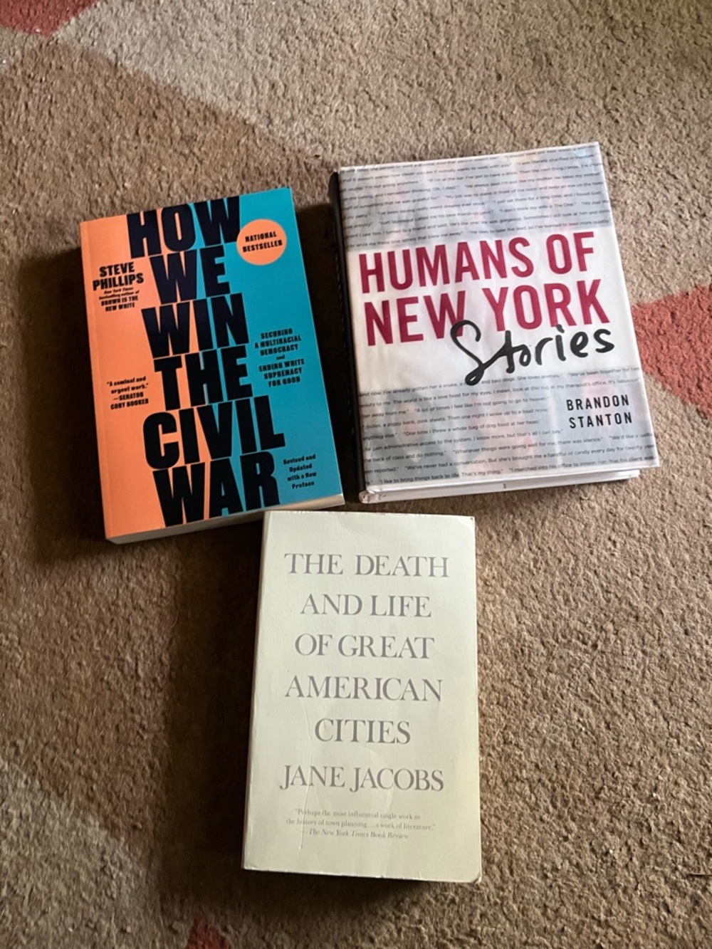 How We Win the Civil War Paperback - Orange/Teal
